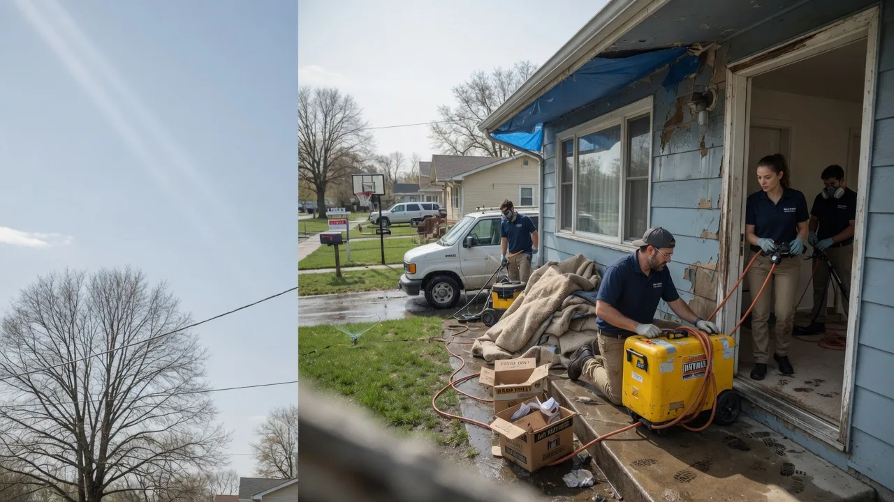 Basement Flood Cleanup in Clinton Township, MI near me
